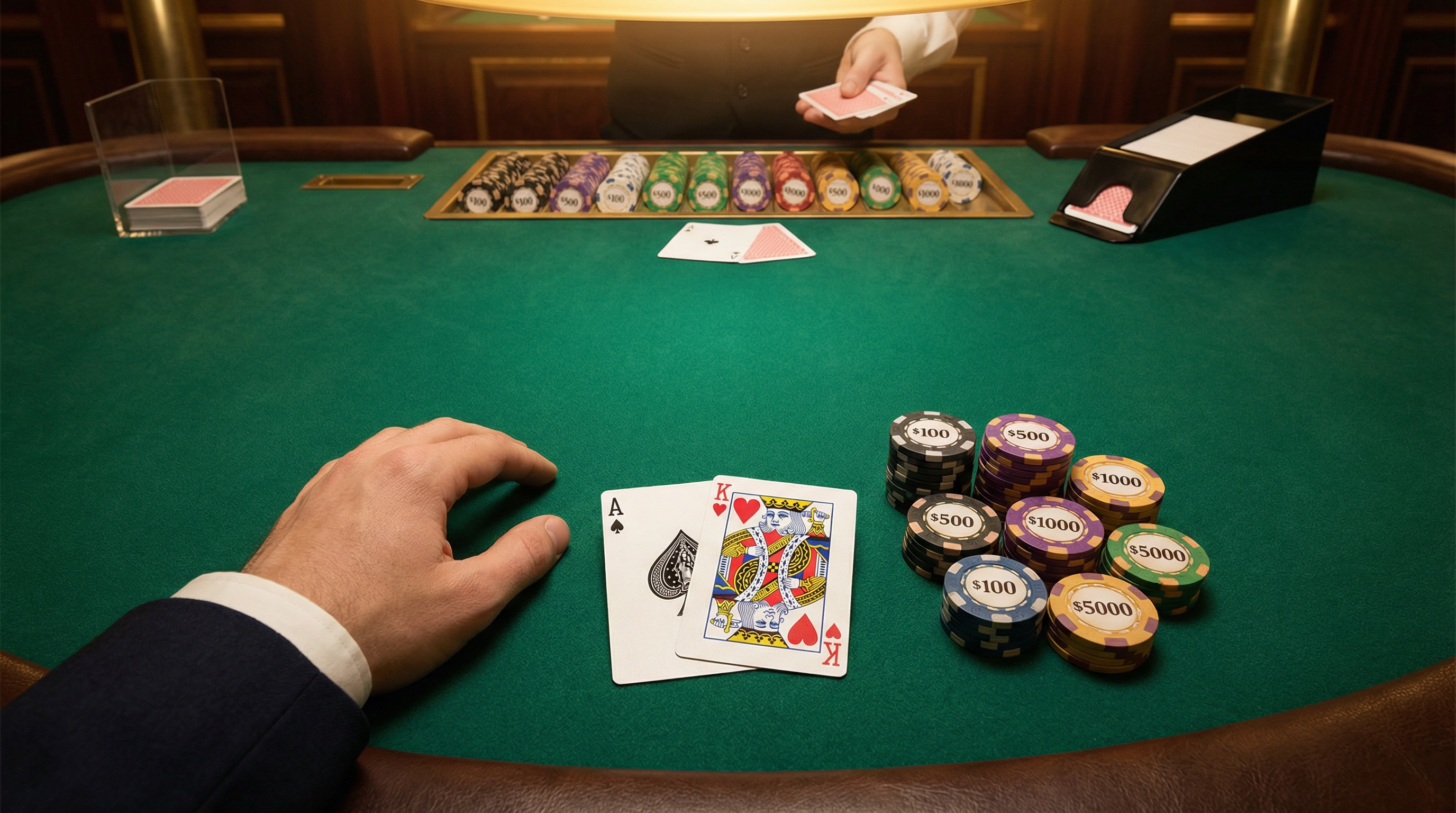 大发棋牌21点游戏桌面